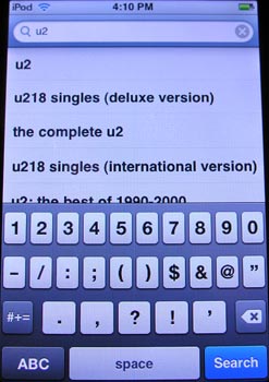 iPod touch
