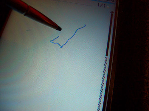 Screen calibration