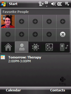htc home contacts