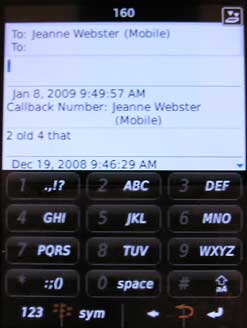 blackberry storm keyboard