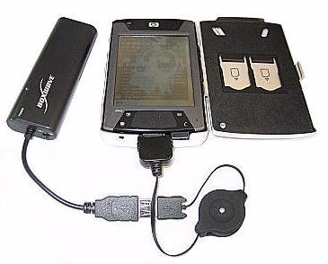 boxwave battery adapter for minisync4